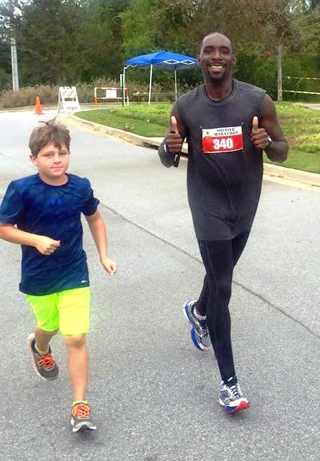 Soldier Marathon Damion McIntosh