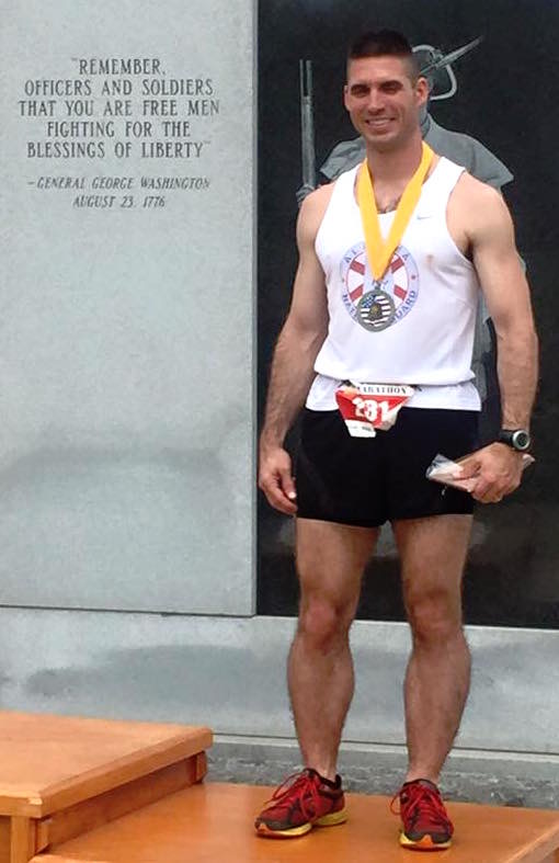 Soldier Marathon Drew Hill 2nd Age Group