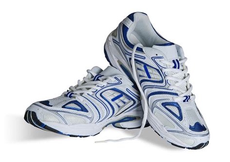 Used running shoes